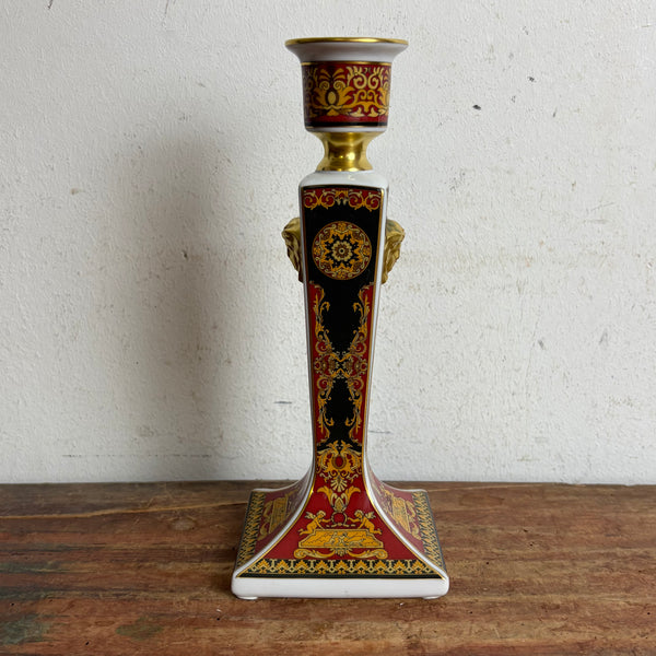 Vintage Porzellan Kerzenständer Medusa von Gianni Versace für Rosenthal Studio Line