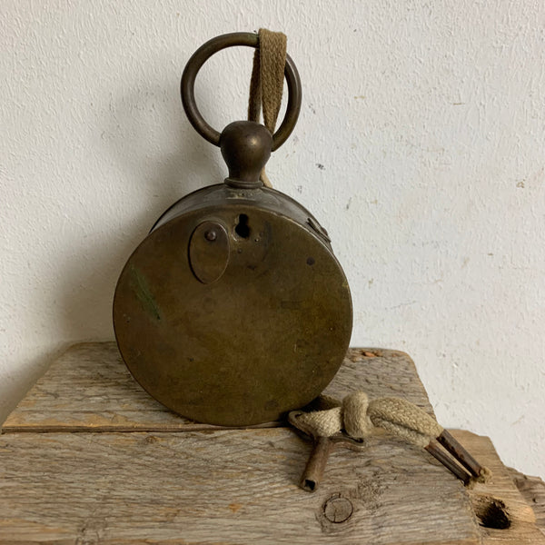 Antike Wächteruhr von A. Eppner & Co. Breslau