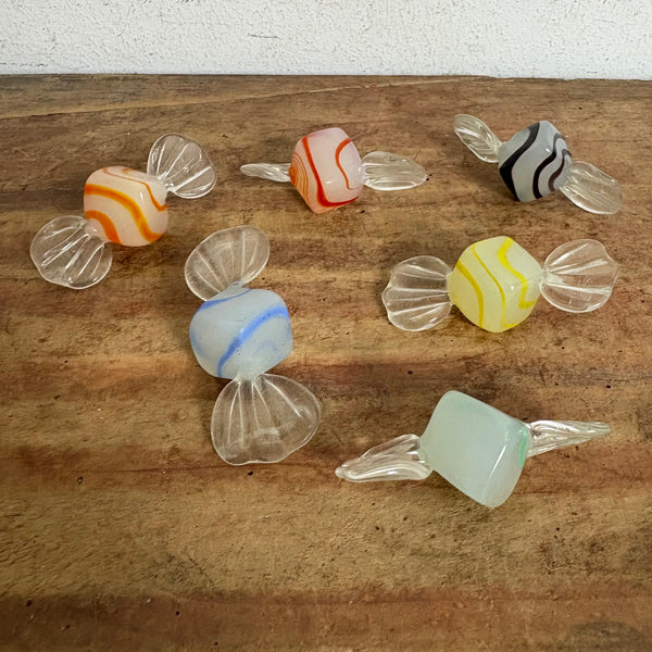 6 vintage Murano Glas Bonbon