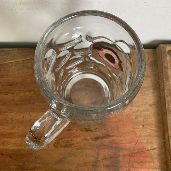Vintage Maß Bierkrug Hirsch Bräu
