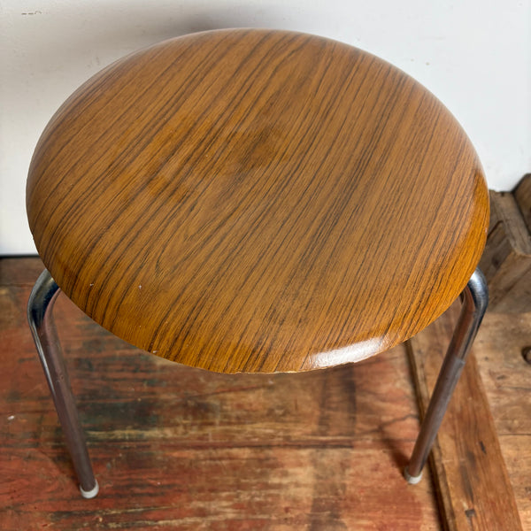 Vintage Design Hocker von Werzalit