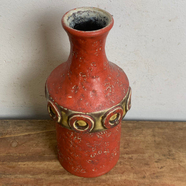 Vintage Keramik Vase 366-25 von Fohr