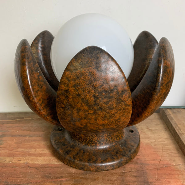 Vintage Fat Lava Keramik Lampe