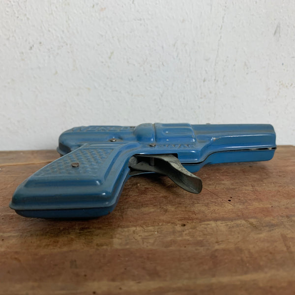 Vintage Spielzeugpistole Blechspielzeug