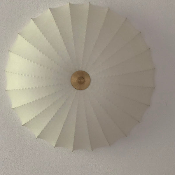 Vintage Cocoon Deckenlampe von Friedel Wauer für Goldkant Leuchten