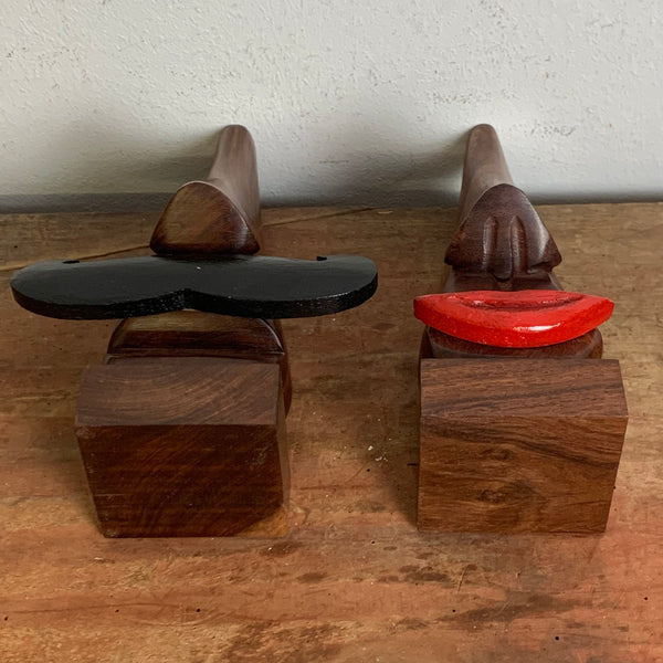Brillenhalter Mr. und Ms. Nose