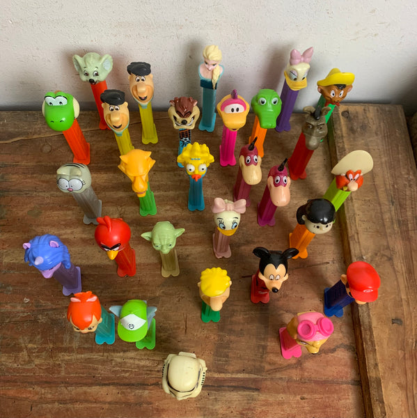 Vintage PEZ Figuren Konvolut