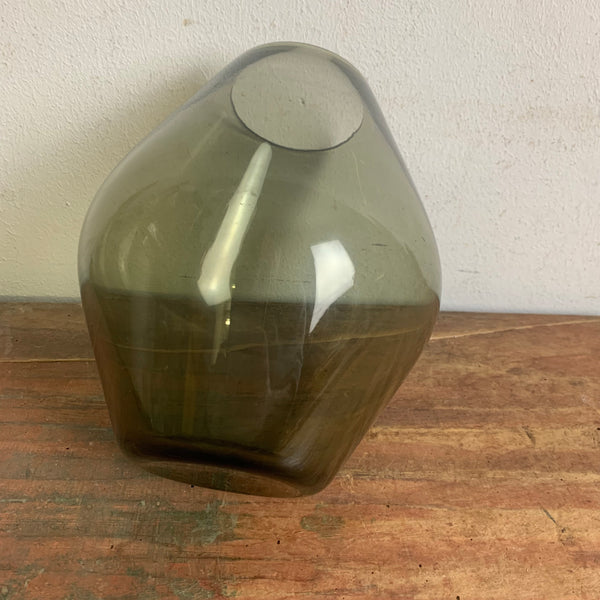 Vintage Turmalin Vase von Wilhelm Wagenfeld für WMF