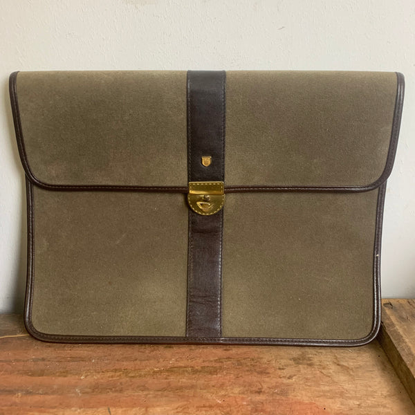 Hochwertige Leder Aktentasche Dokumenten Tasche von Jerome Leplat