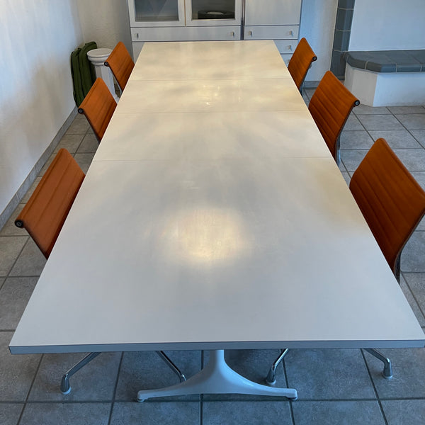 Set 6 Aluminium Chair EA 101 von Charles und Ray Eames für Herman Miller