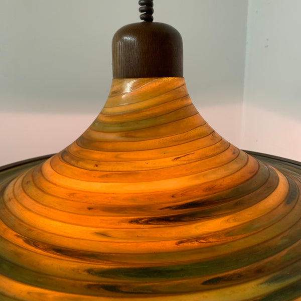 Vintage Deckenlampe Modell 784 von Temde