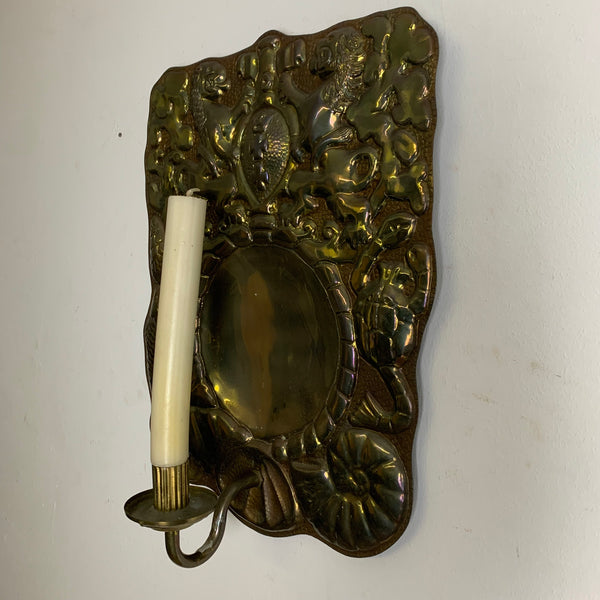 Danziger Barock Wandkerzenhalter Blanker