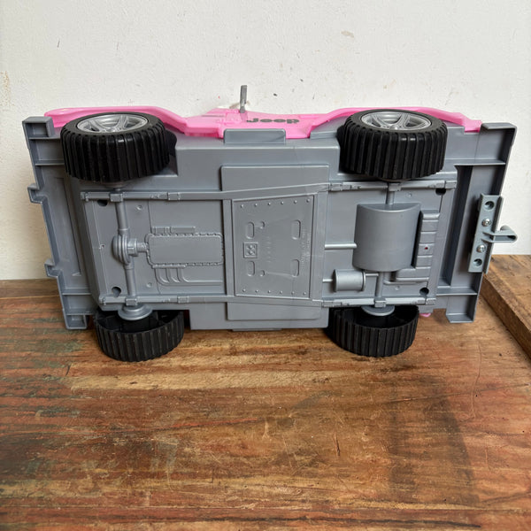 Vintage Barbie Pink Wrangler Jeep von Mattel