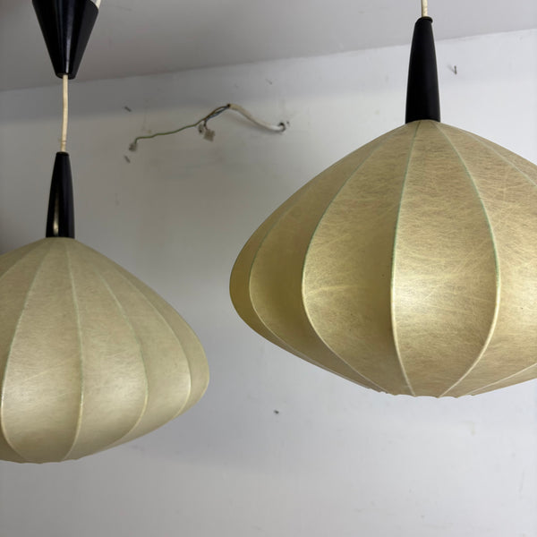 Vintage Cocoon Deckenlampe von George Nelson