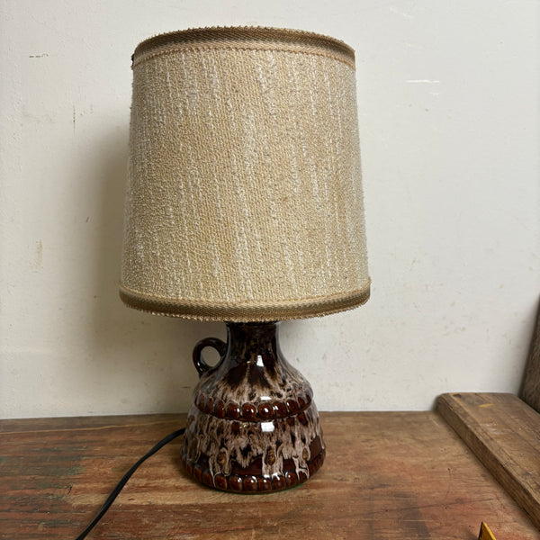 Vintage Keramik Lampe von Pan