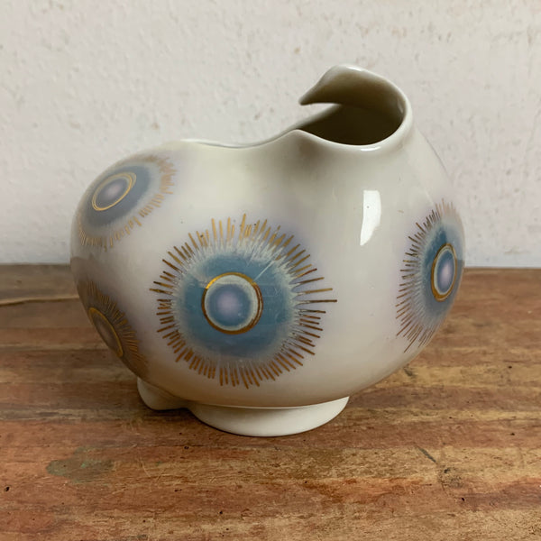 Art Deco Porzellan Design Vase von Franz Josef Karl für Neuerer Porzellan