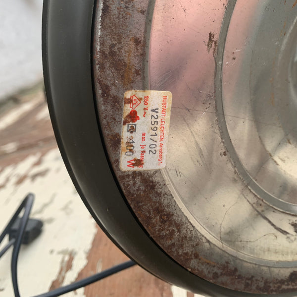 Vintage Stehlampe 2 Spot von Hustadt Leuchten in braun