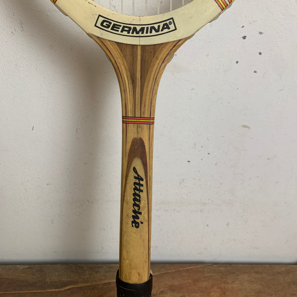 Vintage Holz Tennisschläger Germina