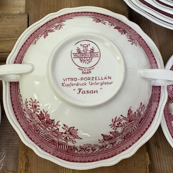 Service Fasan rot von Villeroy und Boch