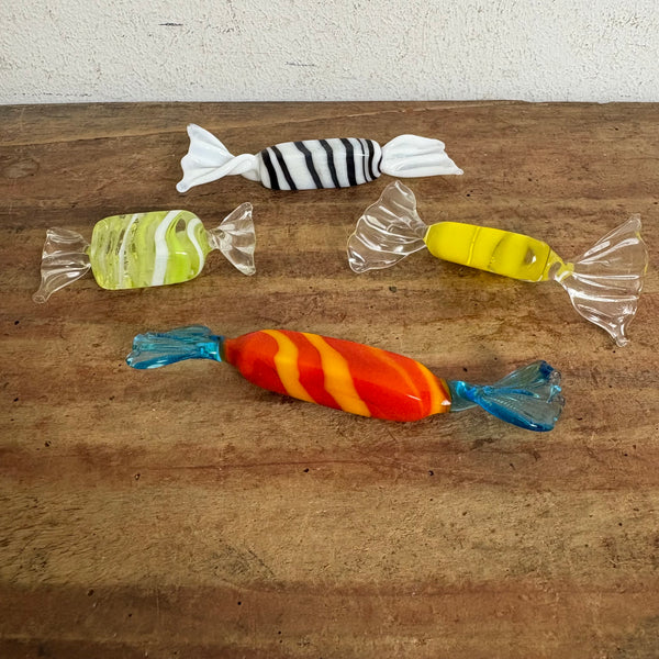 4 vintage Murano Glas Bonbon