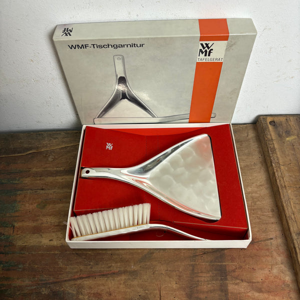 Vintage Tischgarnitur Tischkehrset Ikora von WMF