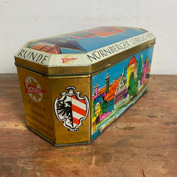 Vintage Blechdose Nürnberger Lebkuchen von Schöller