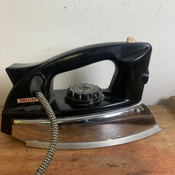 Vintage Dampf Bügeleisen von Philips OVP