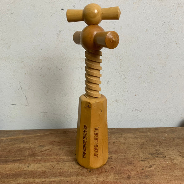 Vintage französischer Korkenzieher für Albert Bichot
Beaune Bordeaux