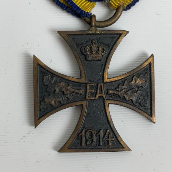 Orden Braunschweig Kriegsverdienstkreuz 2. Klasse 1914