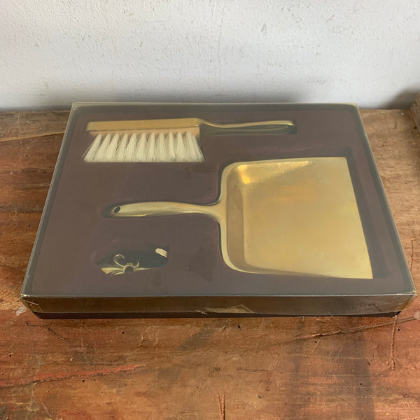 Mid Century Tischkehrset Tischbesen