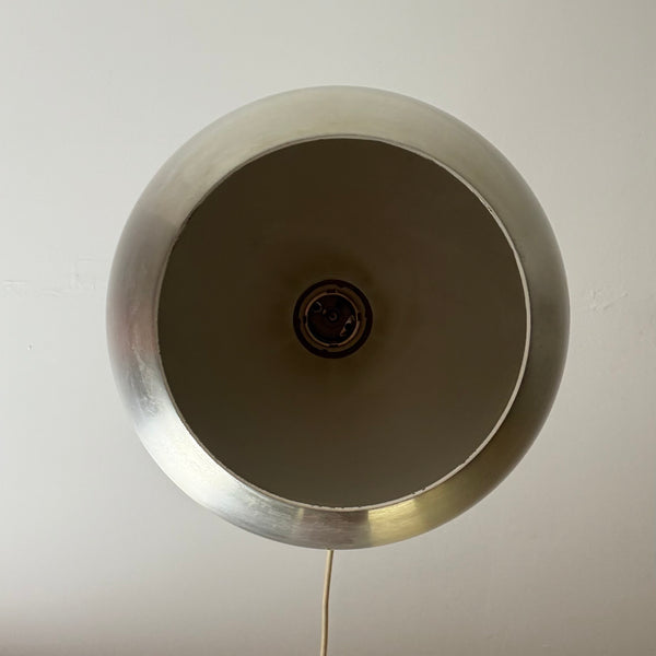 Space Age Aluminium Kugellampe von Erco