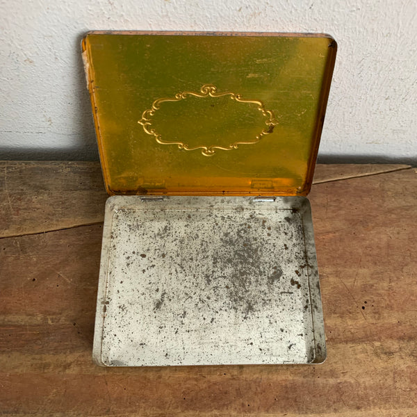 Vintage Zigaretten Blechdose Regie Khedive Austria München