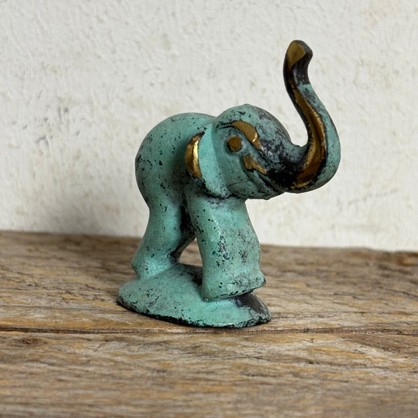 Bronze Elefant von Walter Bosse für Werkstätten Hagenauer Wien