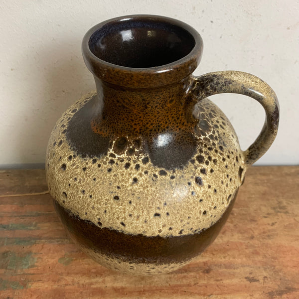 Vintage Fat Lava Keramik Vase von Scheurich