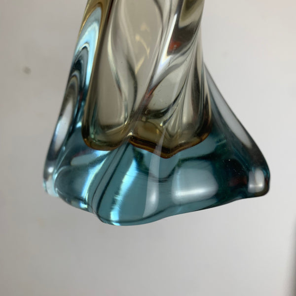 Vintage Glas Vase aus Murano