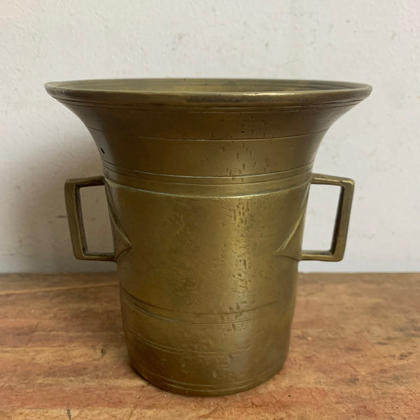 Vintage Apotheker Möser aus Messing