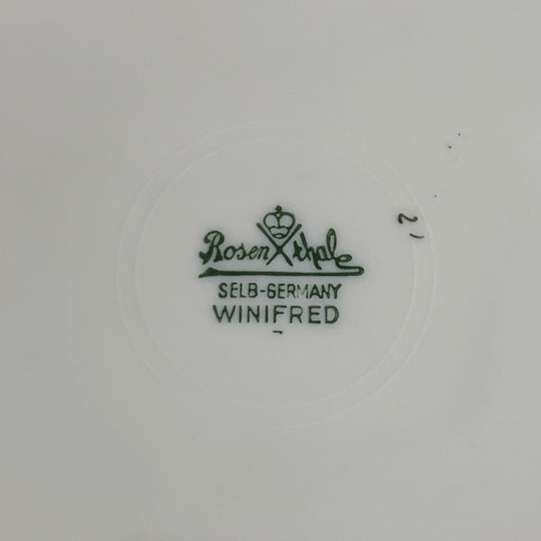 Vintage Eß / Tafel Service Winifred von Rosenthal Porzellan