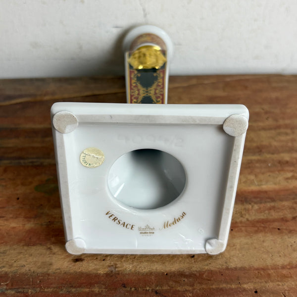 Vintage Porzellan Kerzenständer Medusa von Gianni Versace für Rosenthal Studio Line