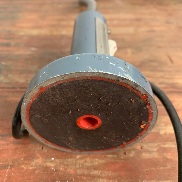 Vintage Industrial Arbeitsleuchte mit Schwanenhals und Magnetfuß