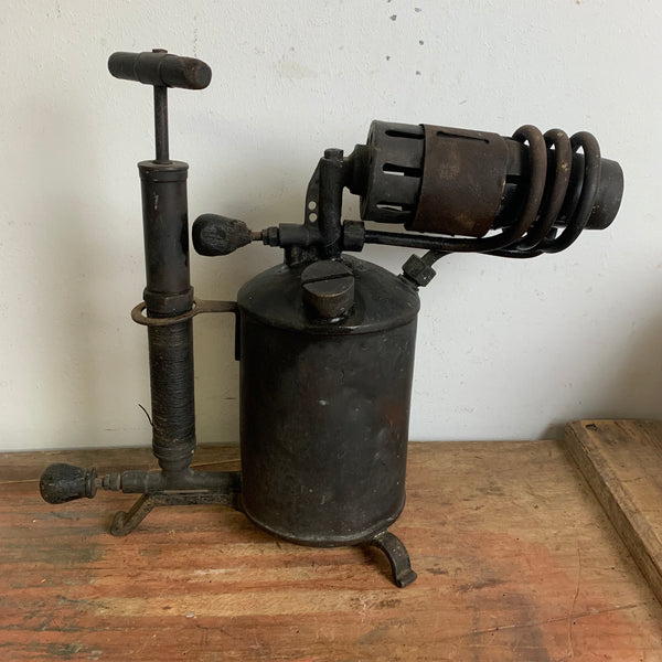 Antike schwedische Lötlampe von Max Sievert