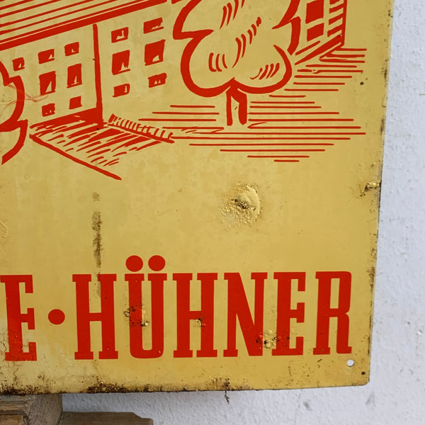 Vintage Blechschild Ringelheimer Kraftfutter