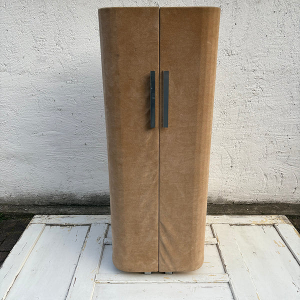 Vintage Design Schrankkoffer Schminktisch Cabinet von Luigi Massoni für Poltrona Frau