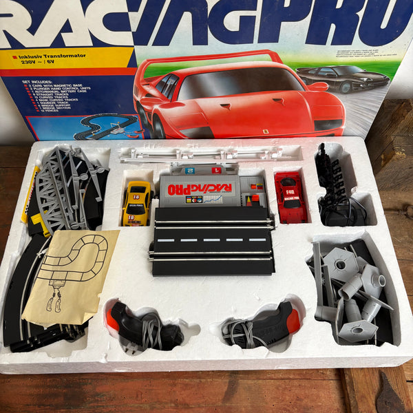 Vintage Autorennbahn Supertech Engineering Racing Pro OVP