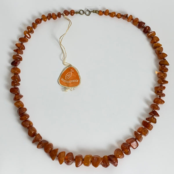 Vintage echte Bernstein Kette Ostseeschmuck