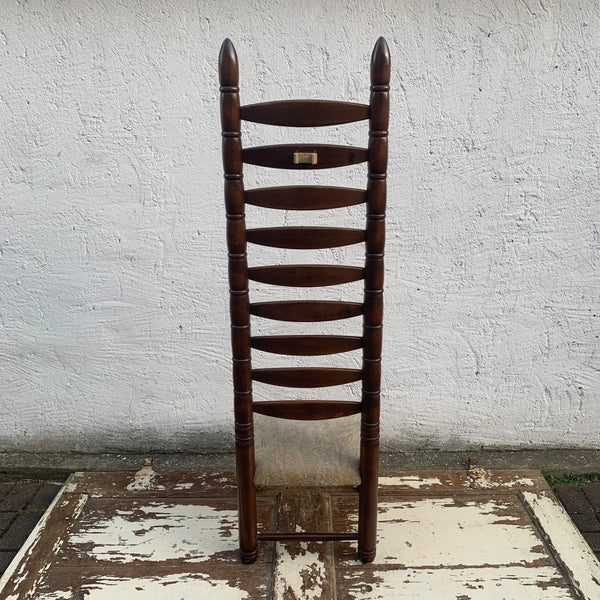 Vintage Ladder Back Chair Leiterstuhl