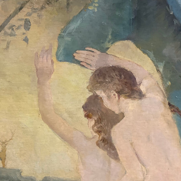 Ölgemälde Geburt der Venus von Mária Szánthó