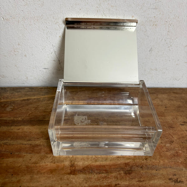 Vintage Plexiglas Zigarettendose von WMF