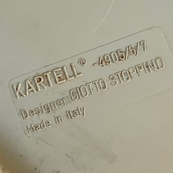 Design Beistelltisch von Giotto Stoppino für Kartell