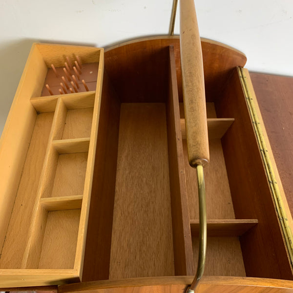 Vintage Mid Century Nähkasten