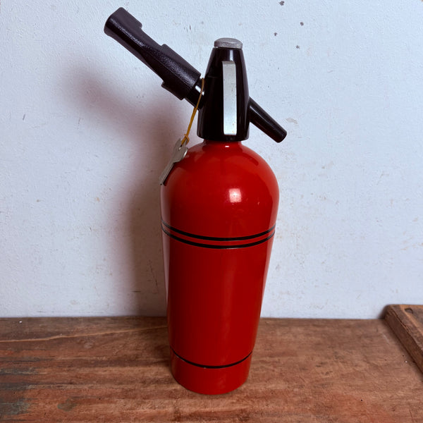 Sodasyphon Heimsyphon Modell A in rot